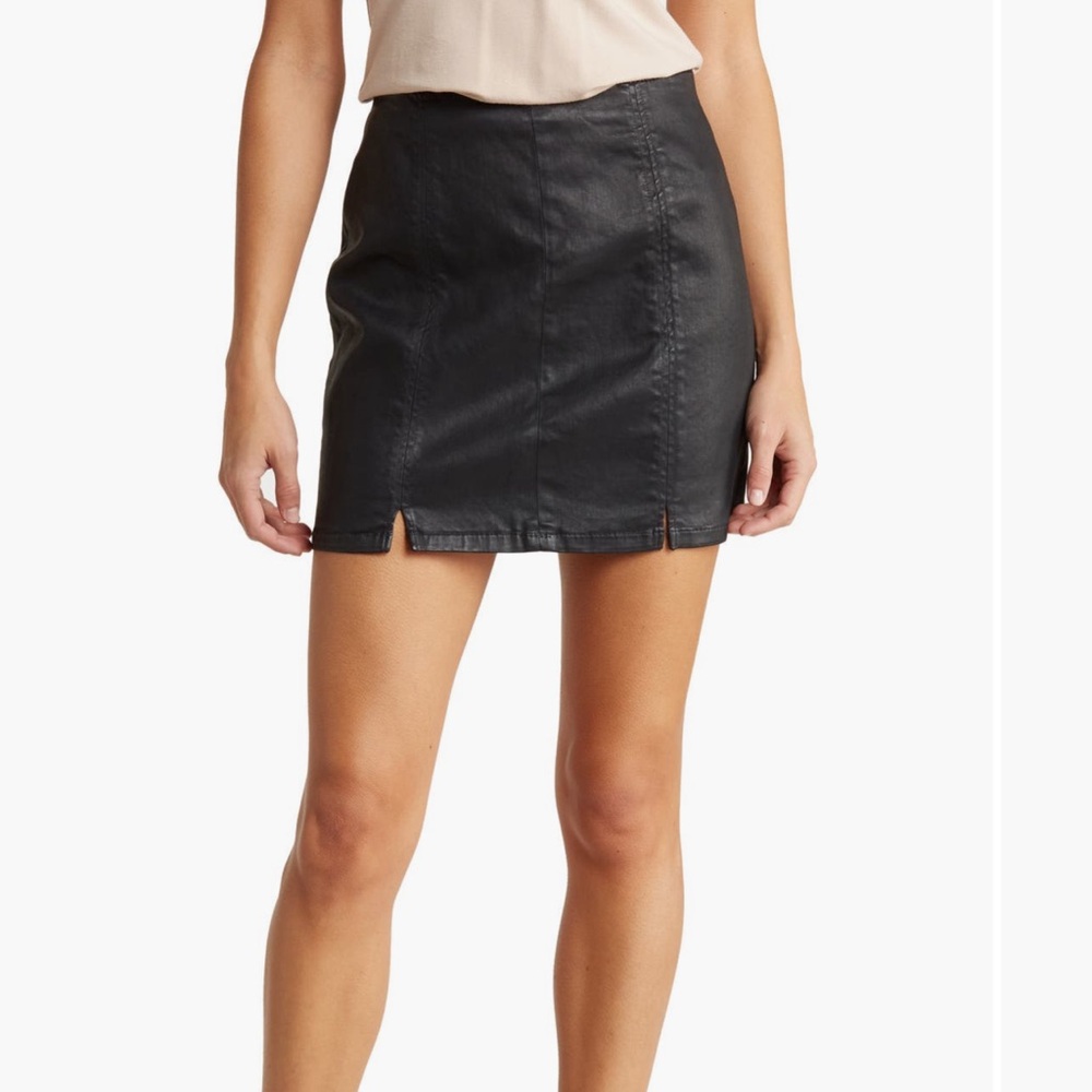 NWT AG Adriano Goldschmied Black Mini Skirt size 29
